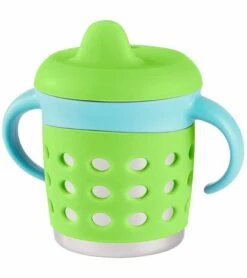Make My Day Adjustable Sippy Cup - Green/Blue