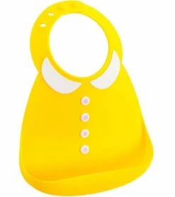 Make My Day Baby Bib - Peter Pan Yellow