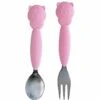 Marcus & Marcus Fork & Spoon Set - Pokey The Pig -Little Unicorn Store marcus marcus fork spoon set pokey the pig 144