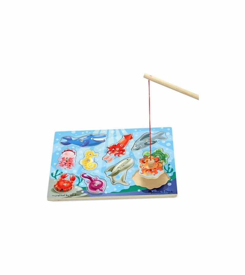 Melissa & Doug Fishing Magnetic Puzzle Game 3 Melissa & Doug Fishing Magnetic Puzzle Game