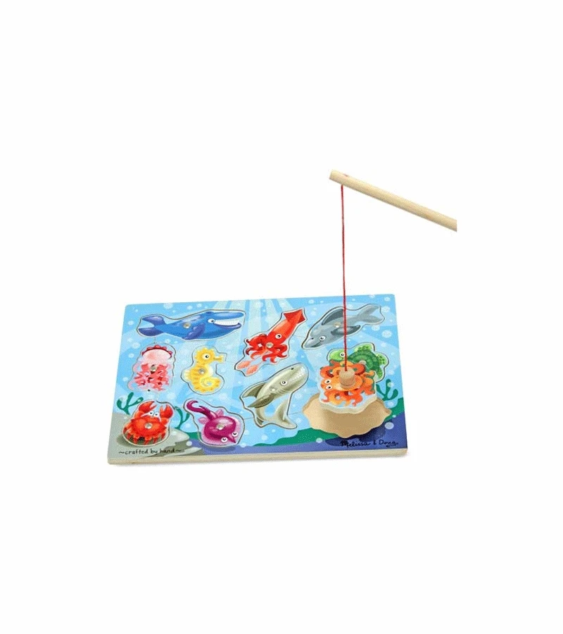 Melissa & Doug Fishing Magnetic Puzzle Game 4 Melissa & Doug Fishing Magnetic Puzzle Game - Image 2