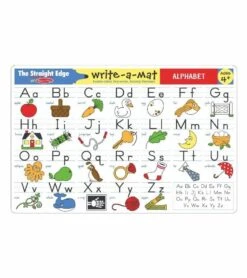 Melissa & Doug Write-a-Mat - Alphabet -Little Unicorn Store melissa doug write a mat alphabet 121