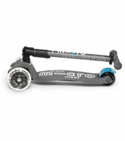 Micro Kickboard Maxi Deluxe Foldable LED Scooter - Volcano Grey -Little Unicorn Store micro kickboard maxi deluxe foldable led scooter volcano grey 76