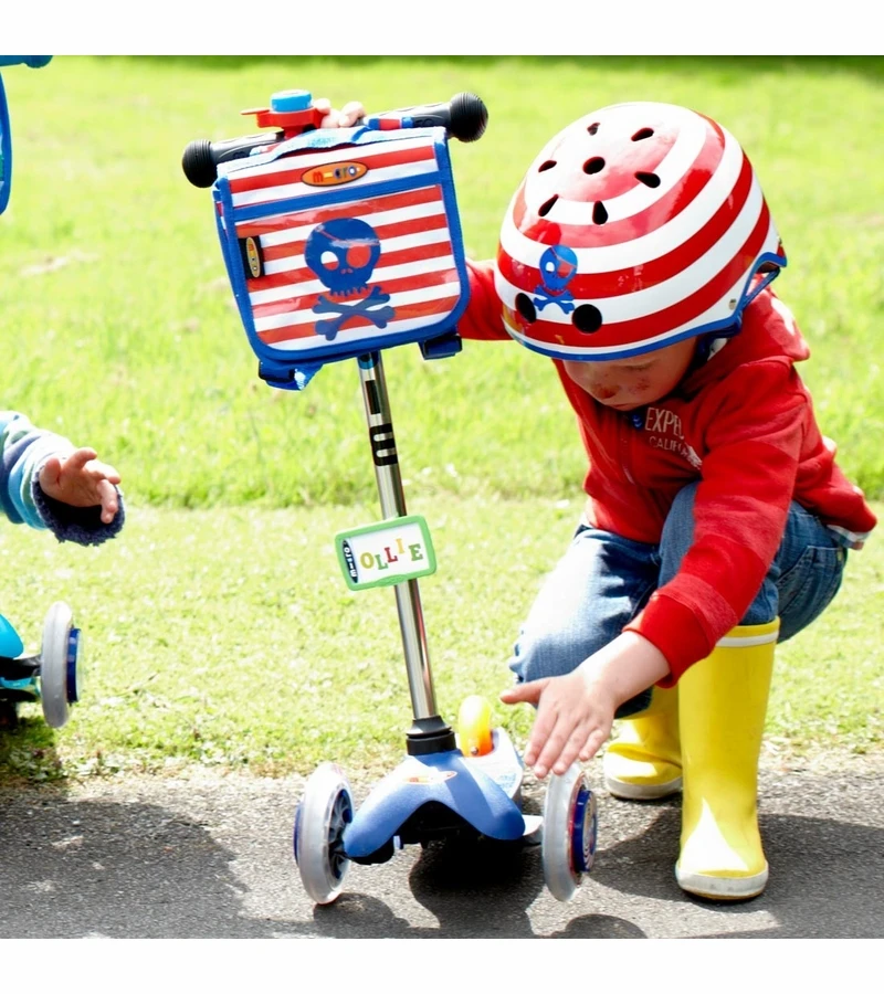 Micro Kickboard Micro Helmet, Small - Pirate 5 Micro Kickboard Micro Helmet, Small - Pirate - Image 3