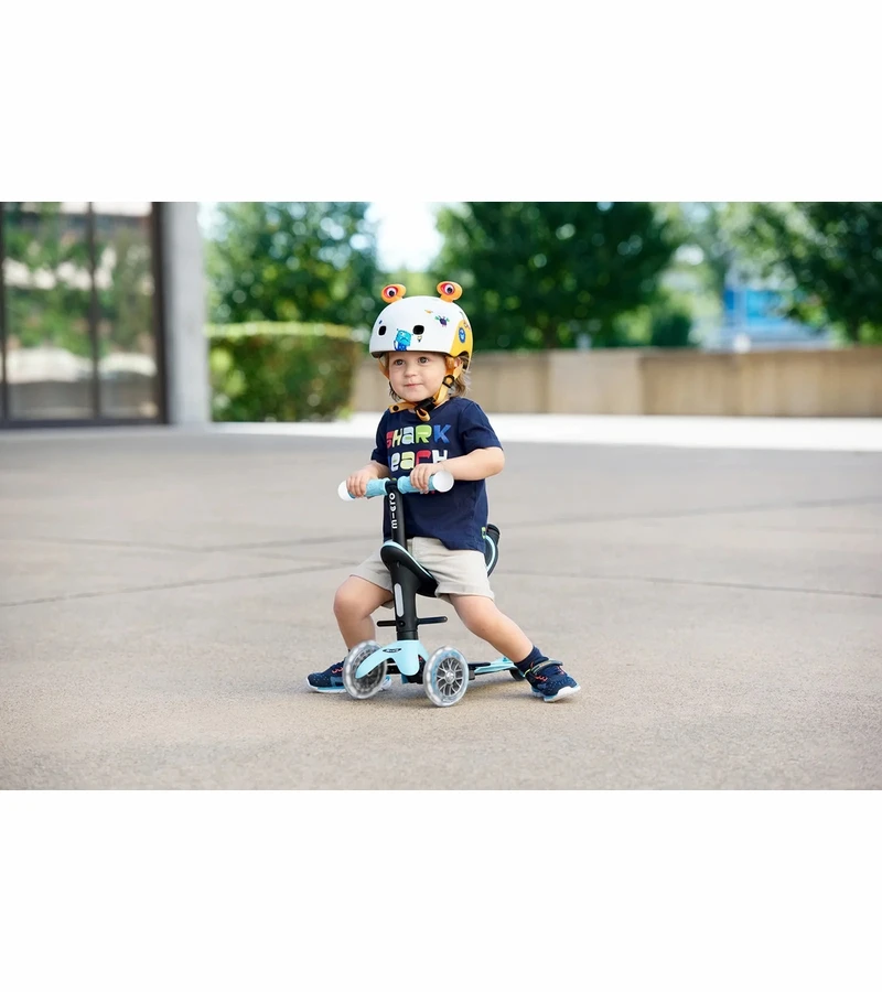 Micro Kickboard Micro Mini2Grow Magic LED Scooter - Pink 9 Micro Kickboard Micro Mini2Grow Magic LED Scooter - Pink - Image 7