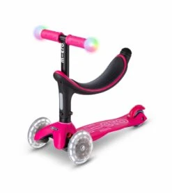 Micro Kickboard Micro Mini2Grow Magic LED Scooter - Pink 11 Micro Kickboard Micro Mini2Grow Magic LED Scooter - Pink -Little Unicorn Store micro kickboard micro mini2grow magic led scooter pink 8