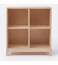 Milton & Goose Cubby Bookshelf - Natural -Little Unicorn Store milton goose cubby bookshelf natural 97
