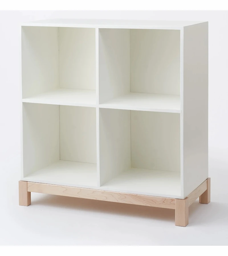 Milton & Goose Cubby Bookshelf - White 3 Milton & Goose Cubby Bookshelf - White