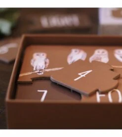 Modern Monty Counting Puzzle - Woodland -Little Unicorn Store modern monty counting puzzle woodland 151