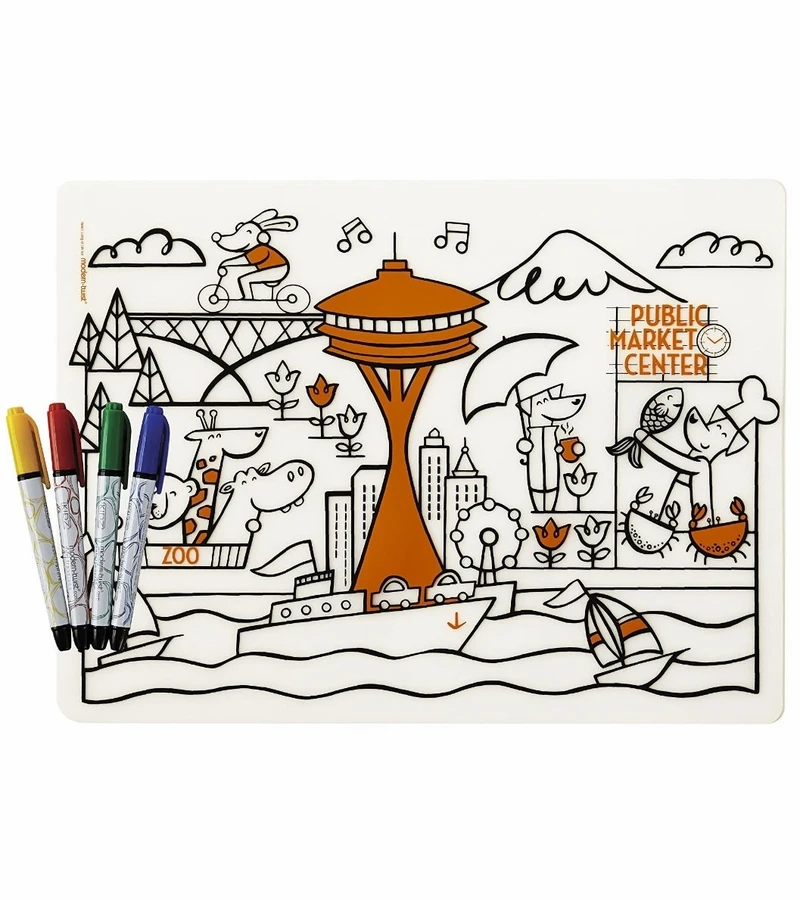 Modern-Twist Mark-Mat + 4 Markers - Seattle 3 Modern-Twist Mark-Mat + 4 Markers - Seattle