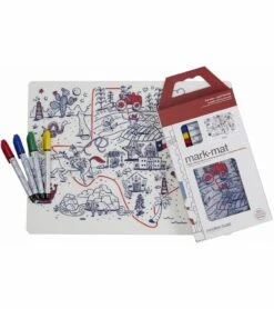 Modern-Twist Mark-Mat + 4 Markers - Texas -Little Unicorn Store modern twist mark mat 4 markers texas 137