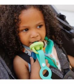 Morepeas Flip & Store Pacifier - Sherbert -Little Unicorn Store morepeas flip store pacifier sherbert 158