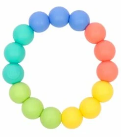 Morepeas Rainbow Ring Teether