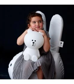 Mr. Maria Brown Bear Lamp, Small -Little Unicorn Store mr maria brown bear lamp small 137