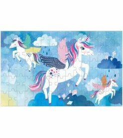 Mudpuppy 75 Piece Lenticular Puzzle - Unicorn Magic -Little Unicorn Store mudpuppy 75 piece lenticular puzzle unicorn magic 107