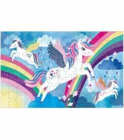 Mudpuppy 75 Piece Lenticular Puzzle - Unicorn Magic -Little Unicorn Store mudpuppy 75 piece lenticular puzzle unicorn magic 109