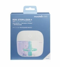 Munchkin 59S Mini Portable UV-C Sterilizer Plus -Little Unicorn Store munchkin 59s mini portable uv c sterilizer plus 11
