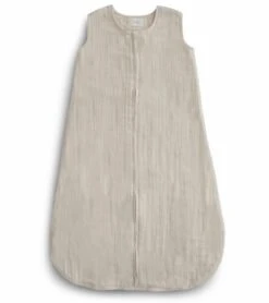 Mushie Organic Cotton Sleep Bag - Fog