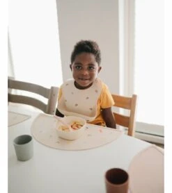 Mushie Silicone Place Mat - Lilac Flowers -Little Unicorn Store mushie silicone place mat lilac flowers 111