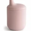 Mushie Silicone Sippy Cup - Blush -Little Unicorn Store mushie silicone sippy cup blush 91