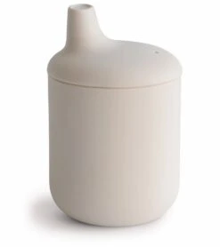 Mushie Silicone Sippy Cup - Shifting Sand