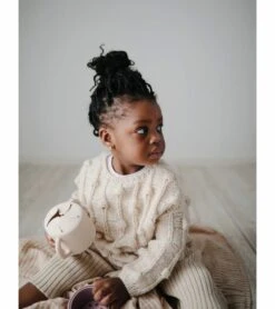 Mushie Snack Cup - Dried Thyme -Little Unicorn Store mushie snack cup dried thyme 109