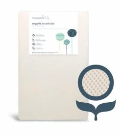 Naturepedic Organic Breathable Mini Crib Mattress