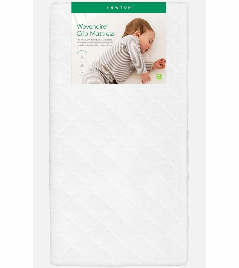 Newton Wovenaire Crib Mattress - Cloud White 3 Newton Wovenaire Crib Mattress - Cloud White