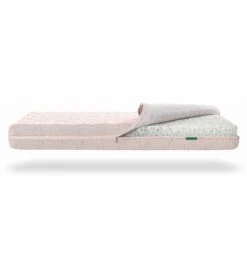 Newton Wovenaire Crib Mattress - Sunset Pink -Little Unicorn Store newton wovenaire crib mattress sunset pink 42