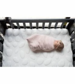 Nook Pebble Pure Mini Crib Mattress - Cloud -Little Unicorn Store nook pebble pure mini crib mattress cloud 176