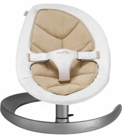 Nuna Leaf Curv Bouncer (Organic Cotton Insert) - Bisque