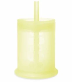 Olababy Training Cup With Lid + Straw - Lemon