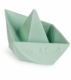 Oli & Carol Origami Boat Bath Toy - Mint 8 Oli & Carol Origami Boat Bath Toy - Mint -Little Unicorn Store oli carol origami boat bath toy mint 30