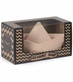 Oli & Carol Origami Boat Bath Toy - Nude 6 Oli & Carol Origami Boat Bath Toy - Nude -Little Unicorn Store oli carol origami boat bath toy nude 89