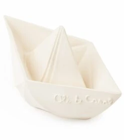 Oli & Carol Origami Boat Bath Toy - White 7 Oli & Carol Origami Boat Bath Toy - White -Little Unicorn Store oli carol origami boat bath toy white 26