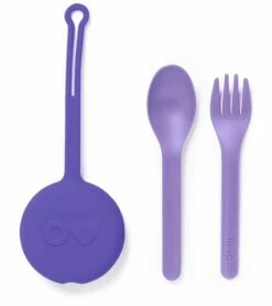 Omie Life OmiePod & Utensils - Lilac