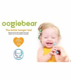 Oogiebear Infant Nose & Ear Cleaner Two Pack - Orange/Sea Foam With Case -Little Unicorn Store oogiebear infant nose ear cleaner two pack orange sea foam with case 147