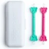 Oogiebear Infant Nose & Ear Cleaner Two Pack - Raspberry/Sea Foam With Case -Little Unicorn Store oogiebear infant nose ear cleaner two pack raspberry sea foam with case 139