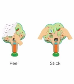 Oribel VertiPlay Busy Woodpecker Wall Toy -Little Unicorn Store oribel vertiplay busy woodpecker wall toy 120