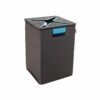 OXO Tot Flip-In Bin - Brown / Blue -Little Unicorn Store oxo tot flip in bin brown blue 98