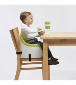 OXO Tot Nest Portable Booster Chair With Straps - Green -Little Unicorn Store oxo tot nest portable booster chair with straps green 42
