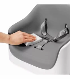 OXO Tot Nest Portable Booster Chair With Straps - Grey -Little Unicorn Store oxo tot nest portable booster chair with straps grey 77