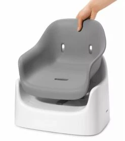 OXO Tot Nest Portable Booster Chair With Straps - Grey -Little Unicorn Store oxo tot nest portable booster chair with straps grey 78