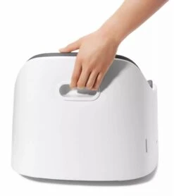 OXO Tot Nest Portable Booster Chair With Straps - Grey -Little Unicorn Store oxo tot nest portable booster chair with straps grey 80