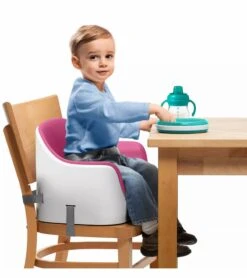OXO Tot Nest Portable Booster Chair With Straps - Pink 10 OXO Tot Nest Portable Booster Chair With Straps - Pink -Little Unicorn Store oxo tot nest portable booster chair with straps pink 100