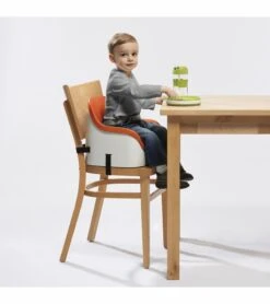 OXO Tot Nest Portable Booster Chair With Straps - Pink -Little Unicorn Store oxo tot nest portable booster chair with straps pink 93