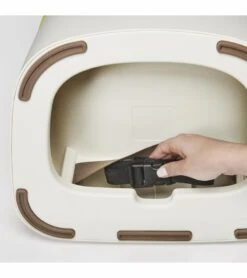 OXO Tot Nest Portable Booster Chair With Straps - Pink -Little Unicorn Store oxo tot nest portable booster chair with straps pink 94