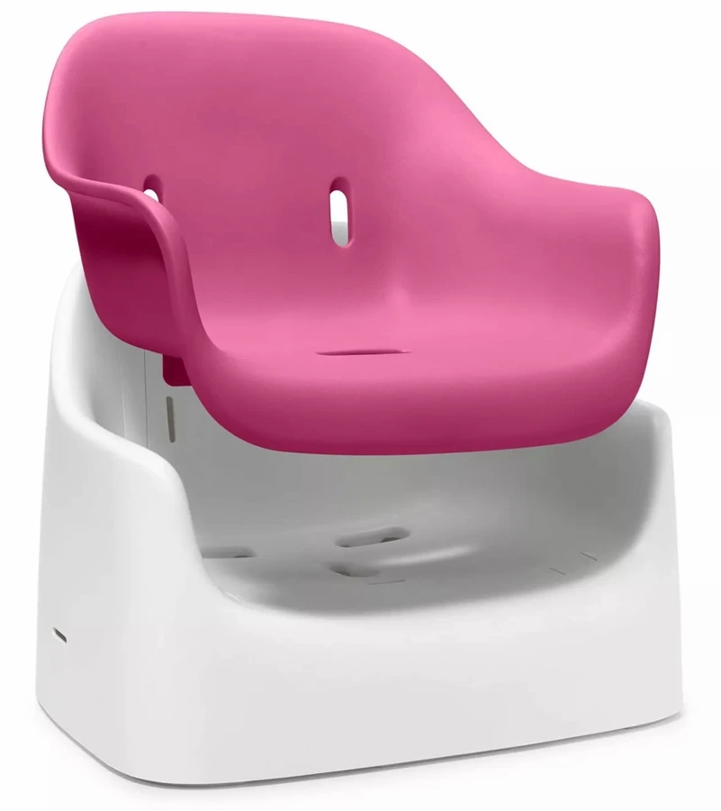 OXO Tot Nest Portable Booster Chair With Straps - Pink 4 OXO Tot Nest Portable Booster Chair With Straps - Pink - Image 2