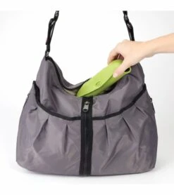 OXO Tot On-the-Go Bib & Spoon Set - Aqua -Little Unicorn Store oxo tot on the go bib spoon set aqua 268