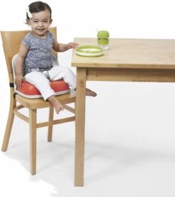 OXO Tot Perch Portable Booster Chair With Straps - Orange -Little Unicorn Store oxo tot perch portable booster chair with straps orange 45